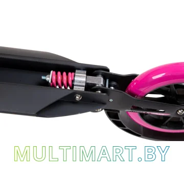 Самокат Tech Team City Scooter 2022 (черный/розовый) картинка 4